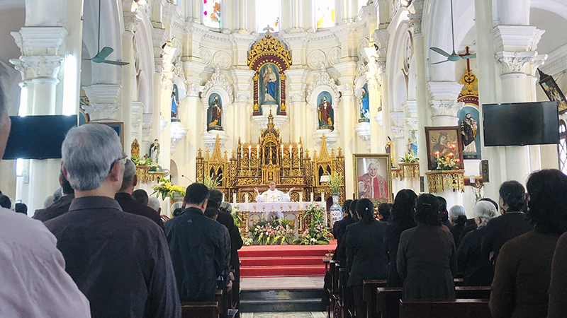 Thánh lễ mừng kính Thánh Giáo Hoàng Gioan XXIII quan thầy Huynh đoàn Phan Sinh tại thế giáo xứ Thạch Bích